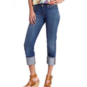 Joe's Jeans Wide Raw Hem Kicker